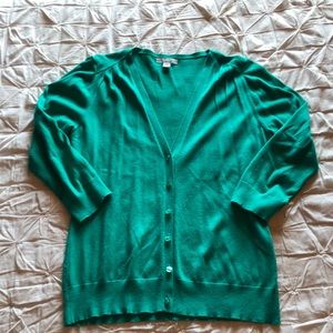 NY&Co Lightweight 3/4 Sleeve cardigan Sz M